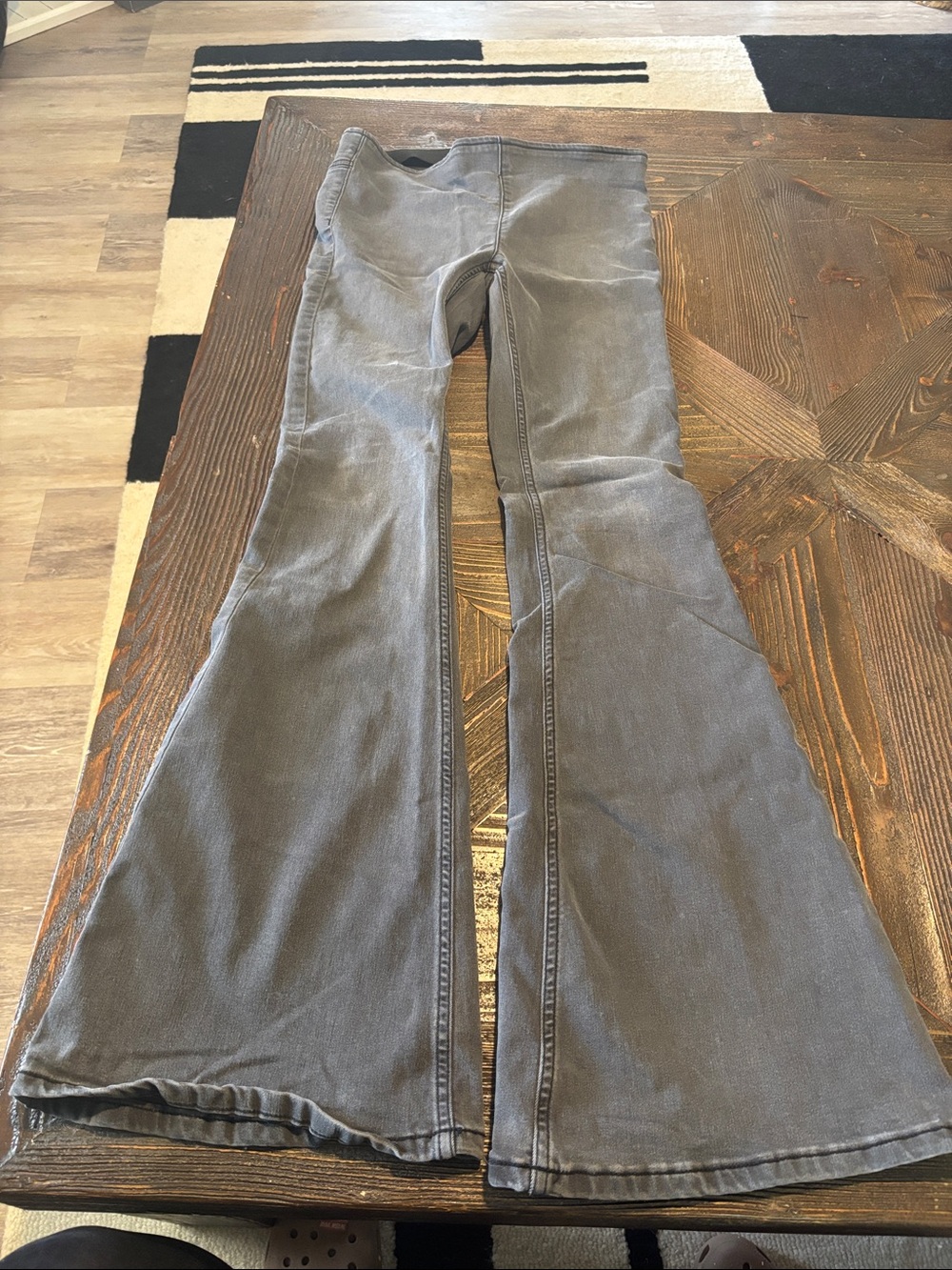 We The Free Gray Flare Jeans - Wide Leg Style